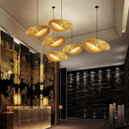 Pendant Light Rattan & Bamboo Integrated LED