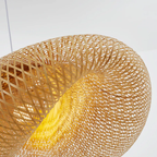 Pendant Light Rattan & Bamboo Integrated LED