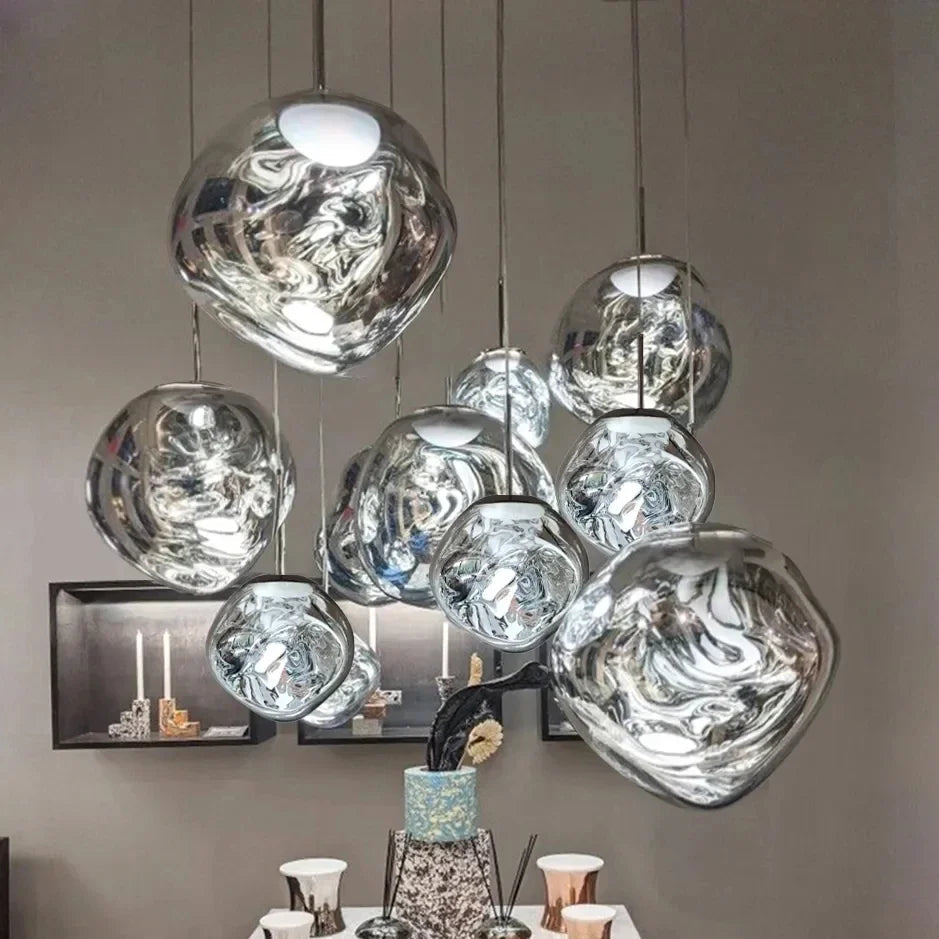 Pendant Light Scandinavian Clear Shade LED Compatible