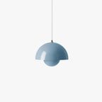 Pendant Light Scandinavian Floral Shade Warm & Cold White
