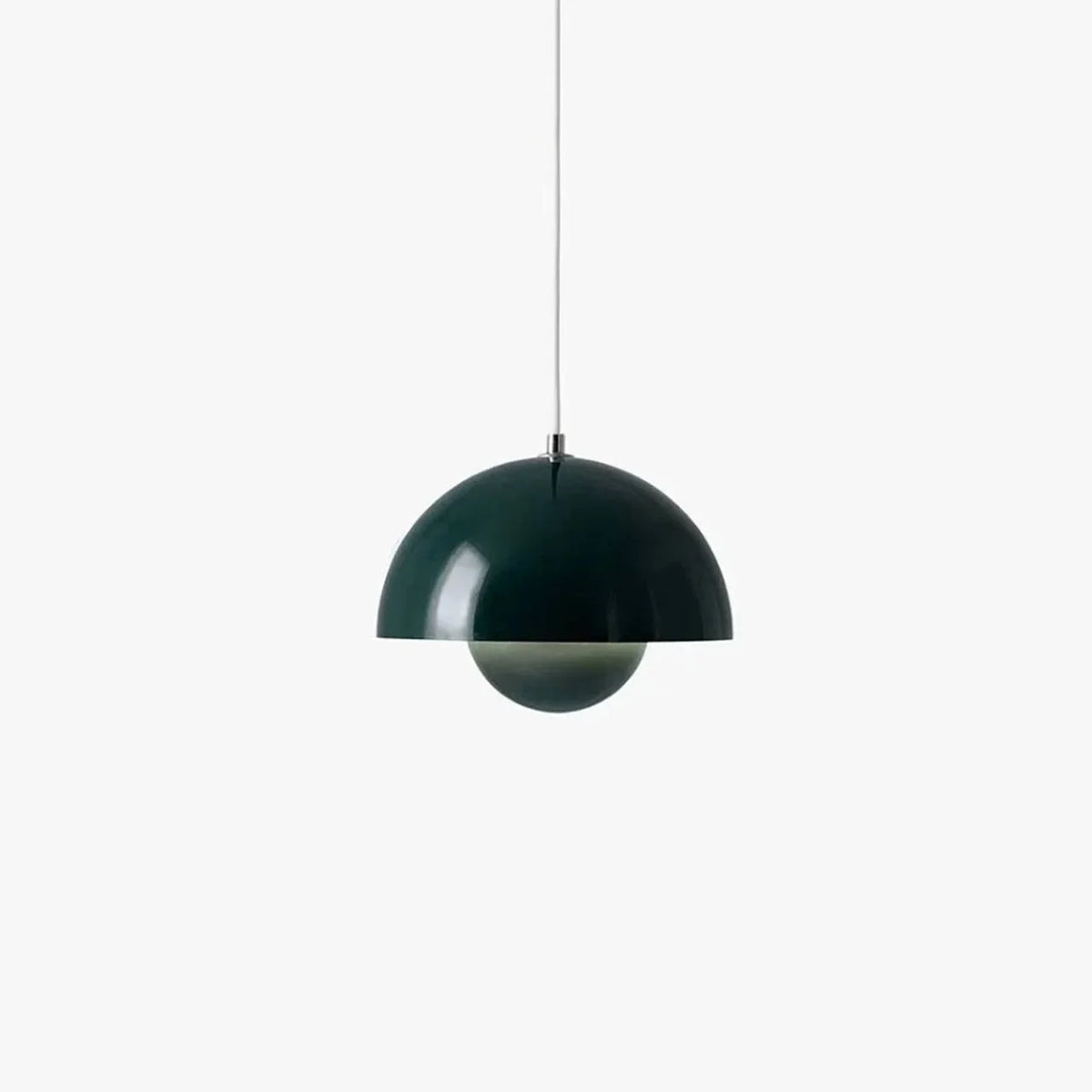 Pendant Light Scandinavian Floral Shade Warm & Cold White