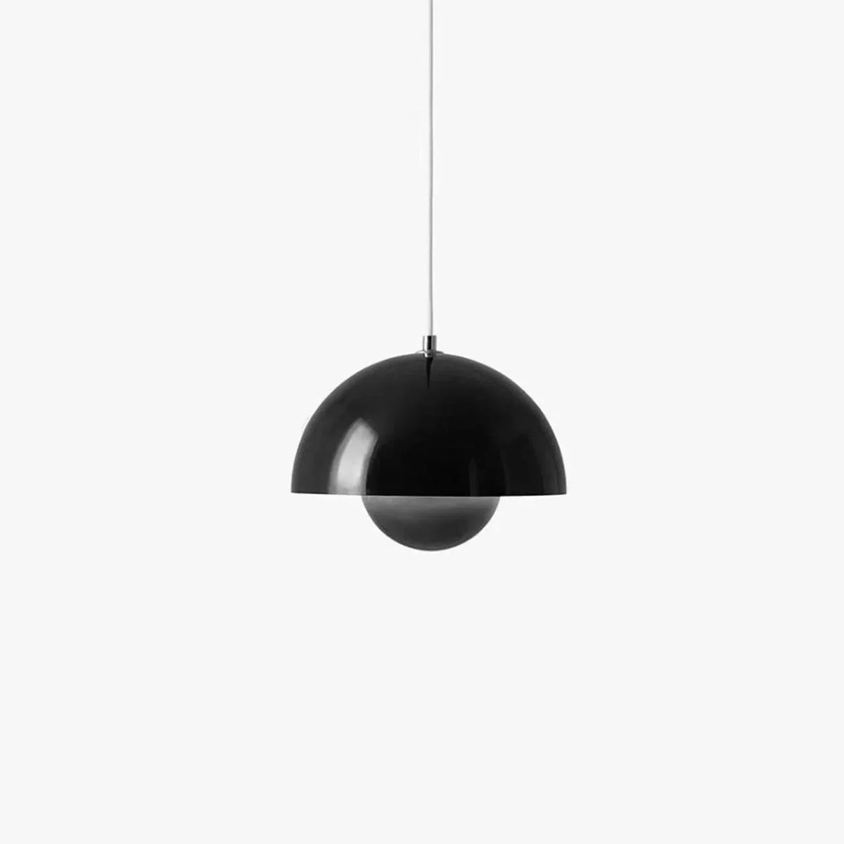 Pendant Light Scandinavian Floral Shade Warm & Cold White