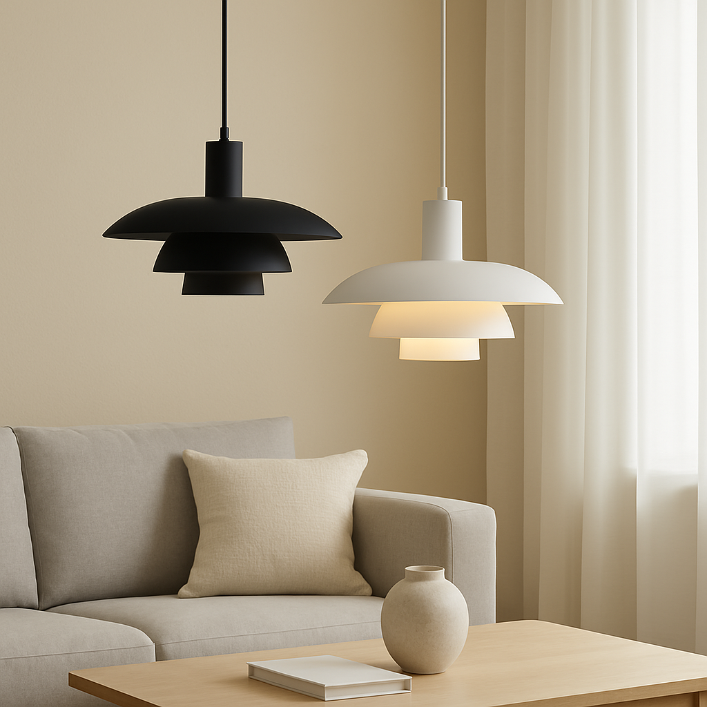Pendant Light Scandinavian Tiered Dimmable Integrated LED