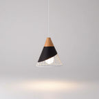 Pendant Light Scandinavian Wood & Aluminum
