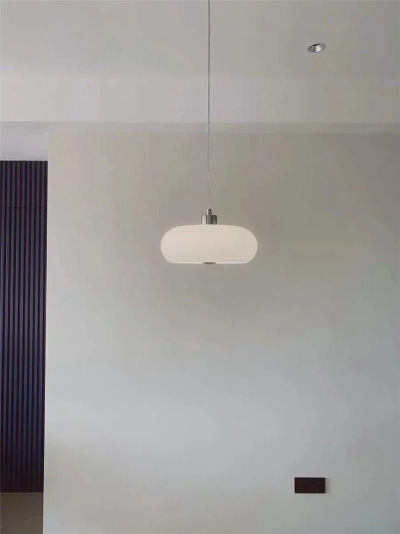 Pendant Light Scandinavian Wood & Metal Warm LED