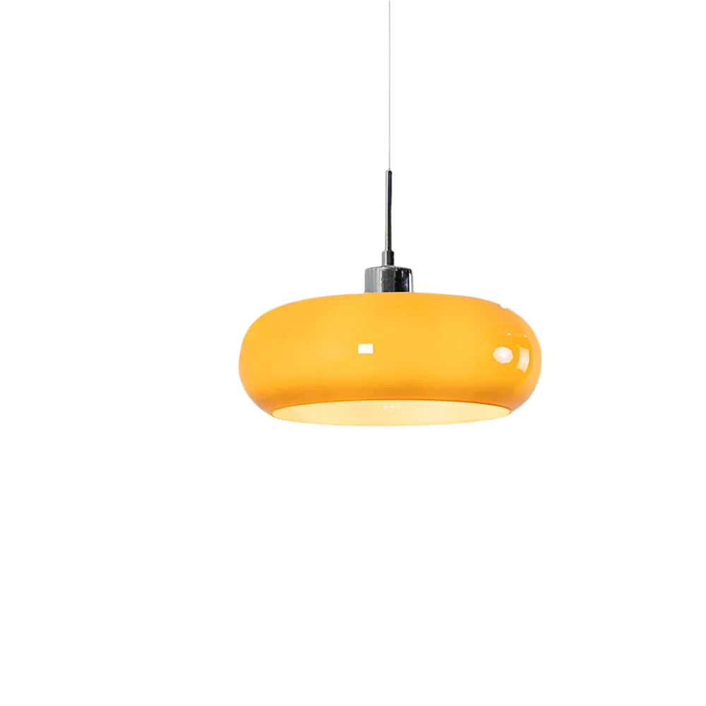 Pendant Light Scandinavian Wood & Metal Warm LED