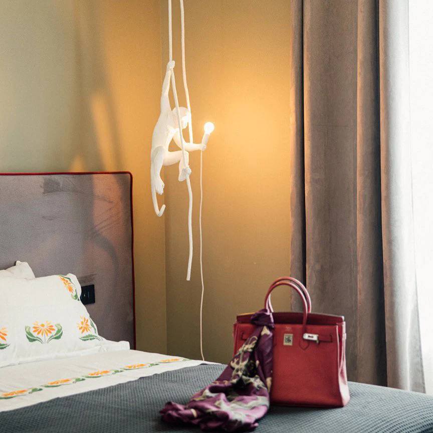 Pendant Light Sculptural Resin E26/E27 Adjustable Cable