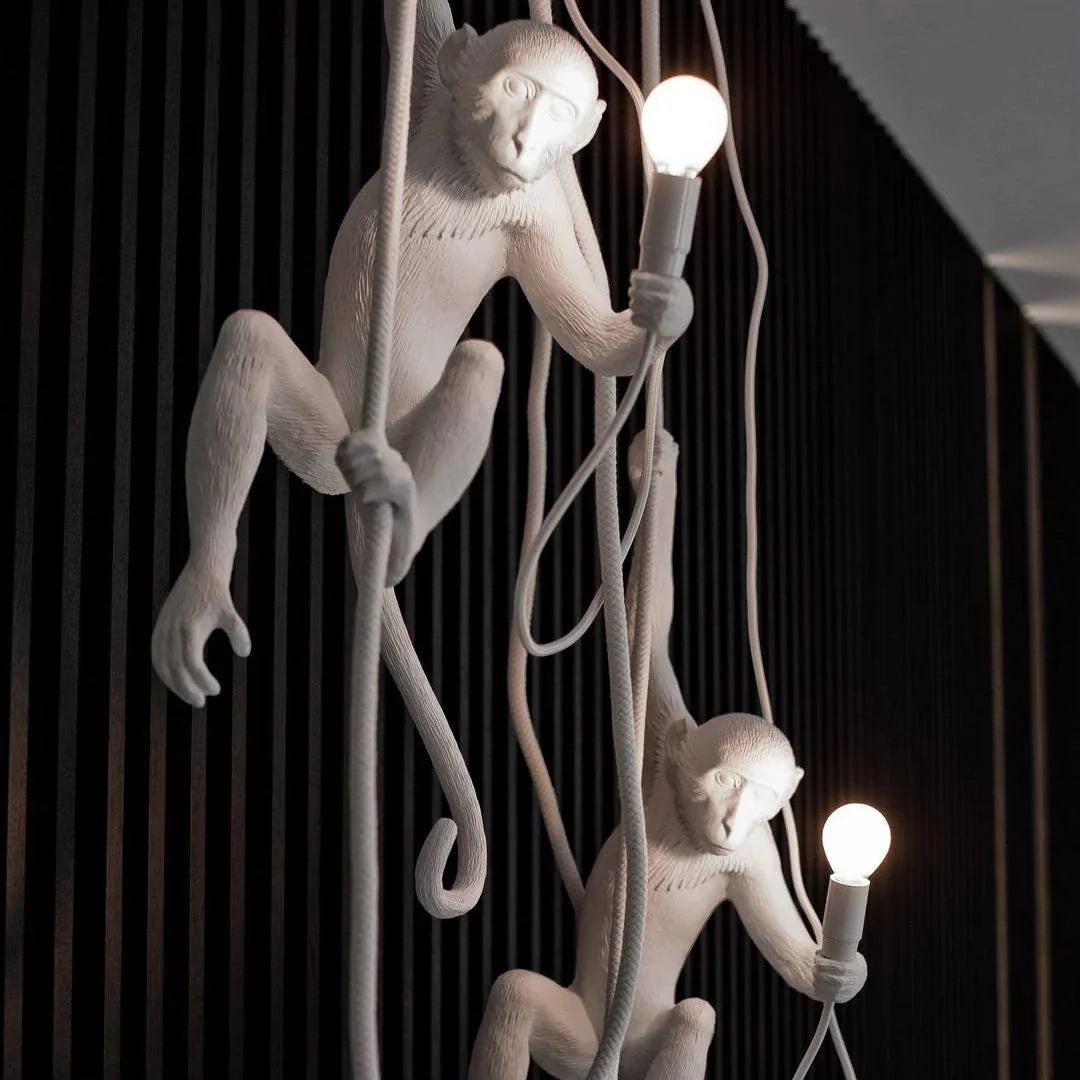 Pendant Light Sculptural Resin E26/E27 Adjustable Cable