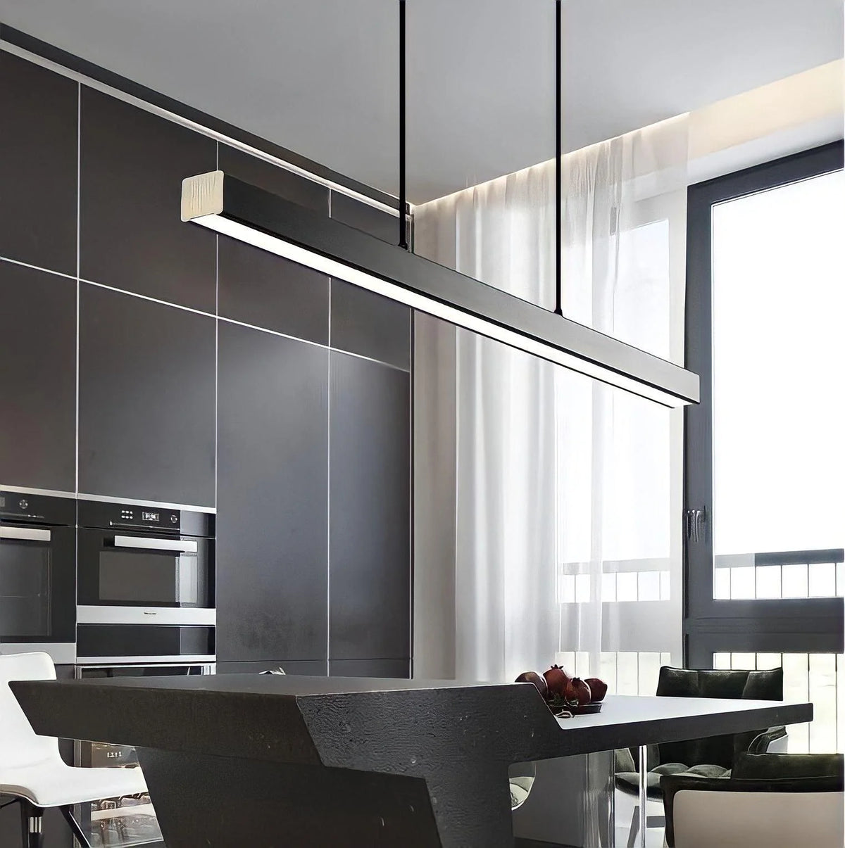 Pendant Light Slim Aluminum Dimmable LED Remote Control