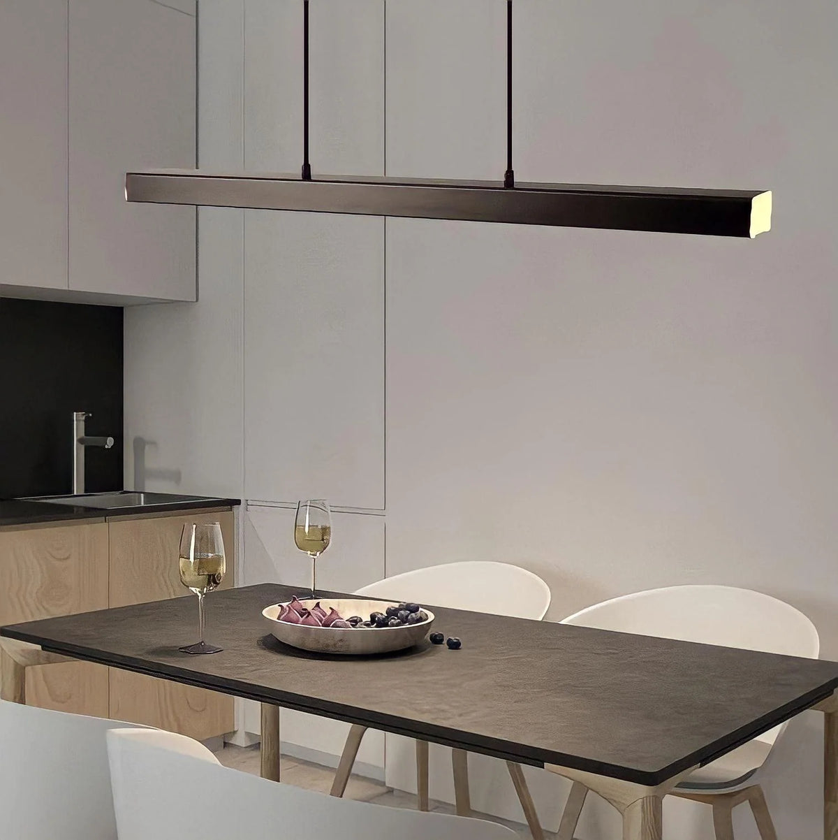 Pendant Light Slim Aluminum Dimmable LED Remote Control