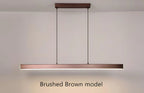 Pendant Light Slim Aluminum Dimmable LED Remote Control