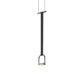 Pendant Light Stirrup-Inspired Genuine Leather Straps & Integrated LED