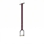 Pendant Light Stirrup-Inspired Genuine Leather Straps & Integrated LED