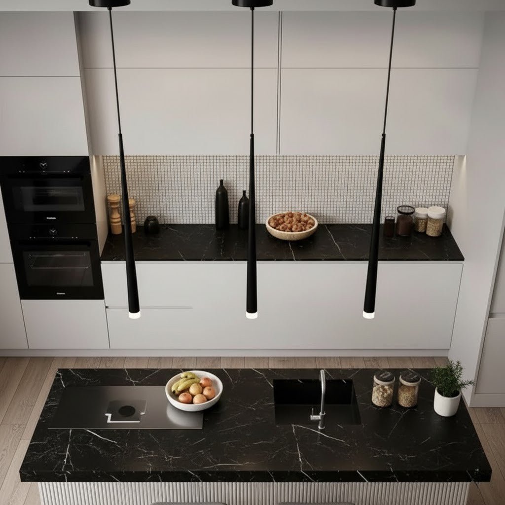 Pendant Light Teardrop Adjustable Height LED