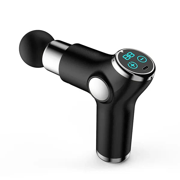 Percussion Massage Gun 32-Speed 4 Interchangeable Heads Rechargeable