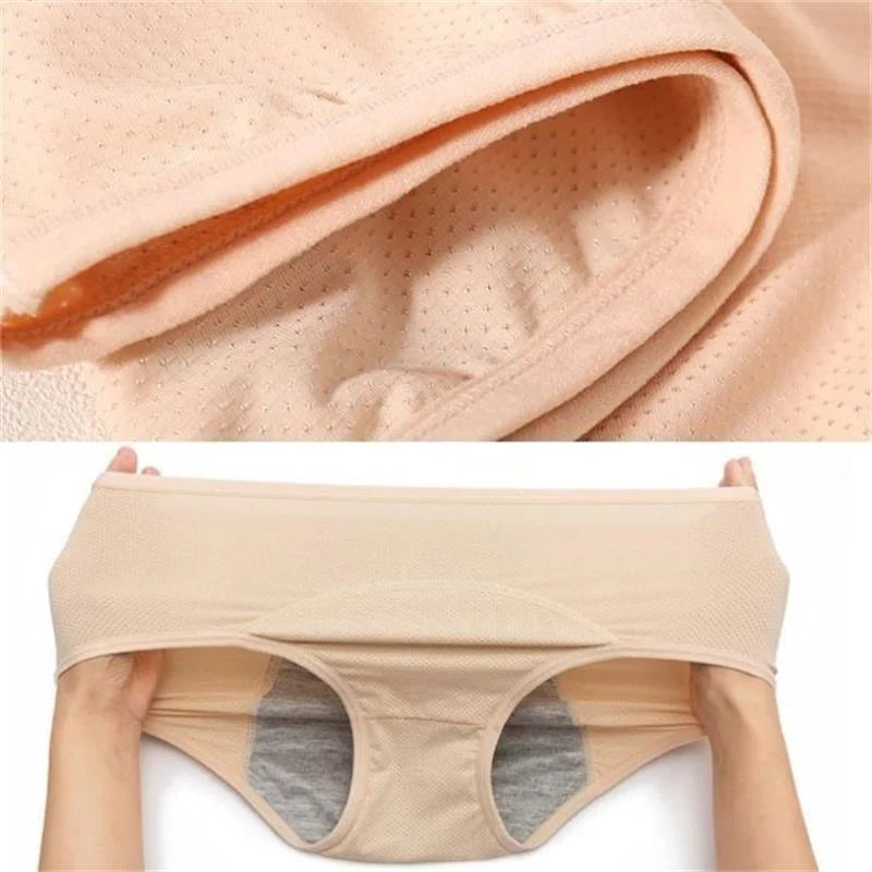 Period & Incontinence Briefs High-Waist Triple-Layer Absorbency