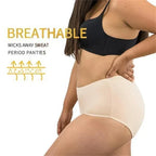 Period & Incontinence Briefs High-Waist Triple-Layer Absorbency