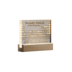 Periodic Table Display 83 Real Elements Acrylic USB Powered