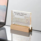 Periodic Table Display 83 Real Elements LED-Lit Acrylic