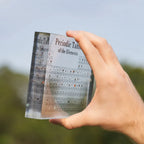 Periodic Table Display Clear Acrylic 83 Real Elements