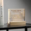 Periodic Table Display Illuminated 83 Real Elements
