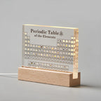 Periodic Table Display Illuminated 83 Real Elements