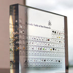 Periodic Table Display Illuminated 83 Real Elements