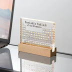 Periodic Table Display Illuminated 83 Real Elements