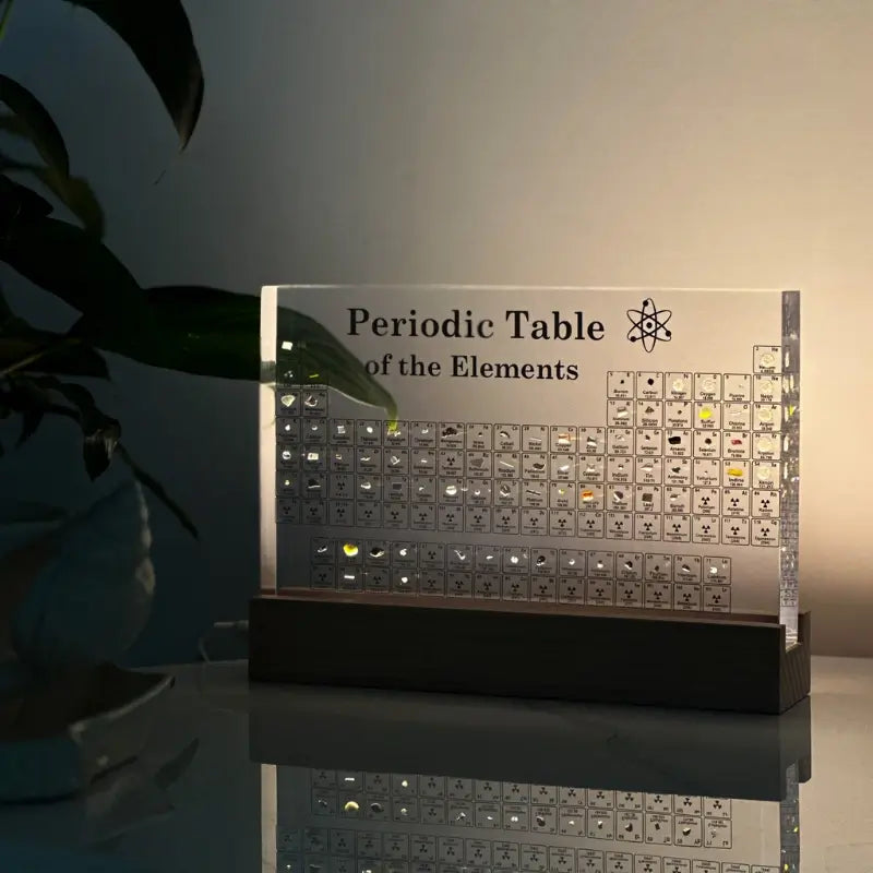 Periodic Table Display USB-Powered LED 83 Real Elements
