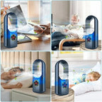 Personal Air Conditioner Blade-Free Quiet Compact
