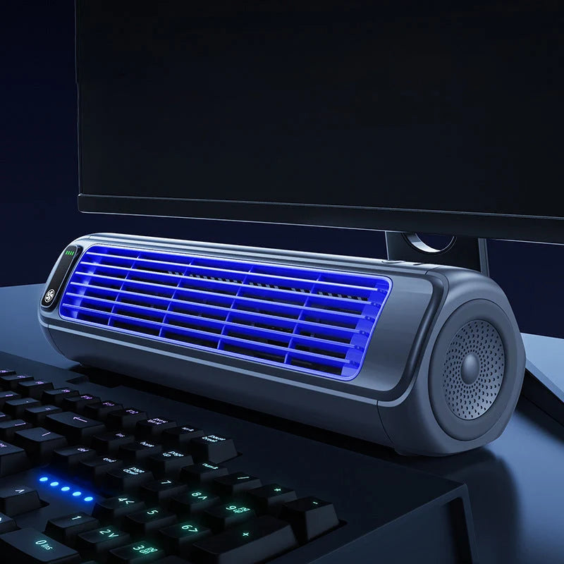 Personal Air Cooler Cordless & USB Rechargeable 12-Hour Battery