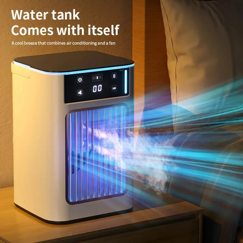 Personal Air Cooler USB-Powered Humidifying Silent