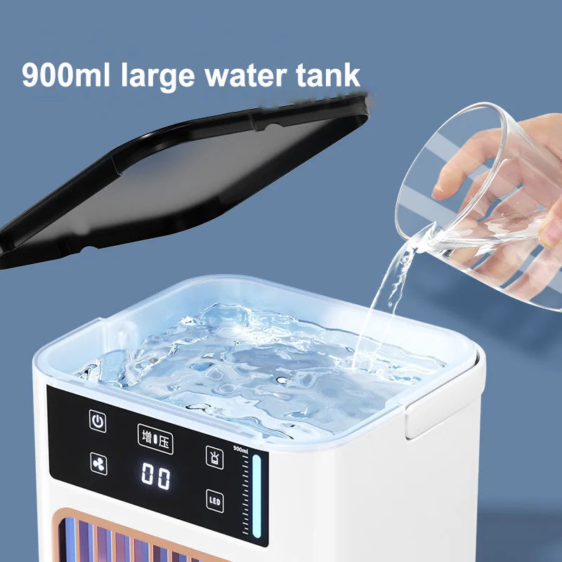 Personal Air Cooler USB-Powered Humidifying Silent