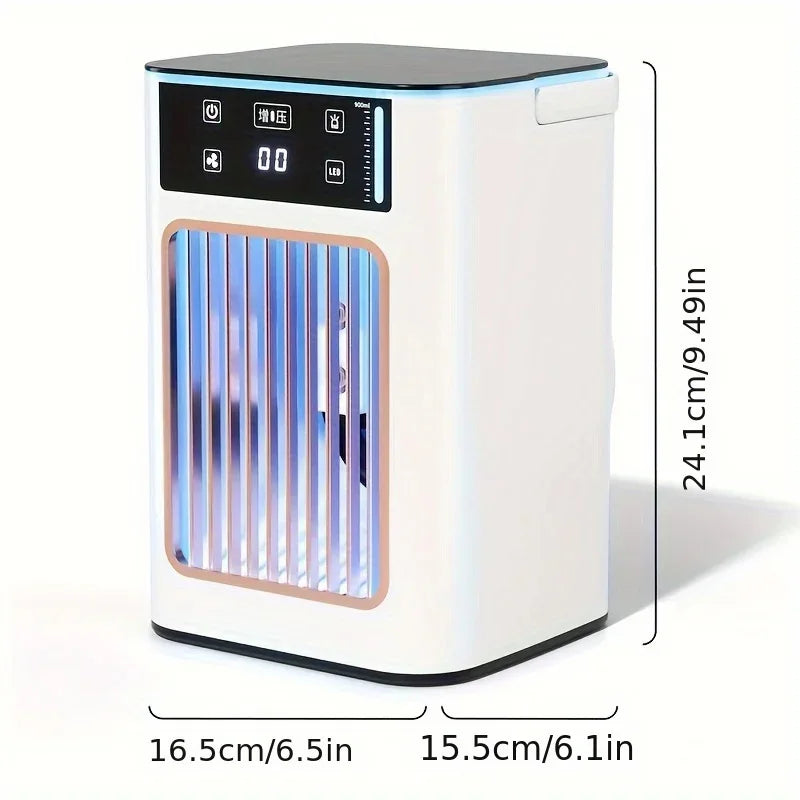 Personal Air Cooler USB-Powered Humidifying Silent