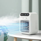 Personal Air Cooler USB-Powered Touchscreen Humidifying 2-Speed Fan
