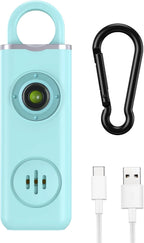 Personal Alarm Keychain 130 dB Strobe Twin Pack