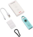 Personal Alarm Keychain 130 dB Strobe Twin Pack