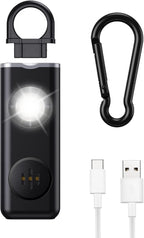 Personal Alarm Keychain 130 dB Strobe Twin Pack