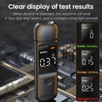 Personal Breathalyzer USB Rechargeable Digital Sensor