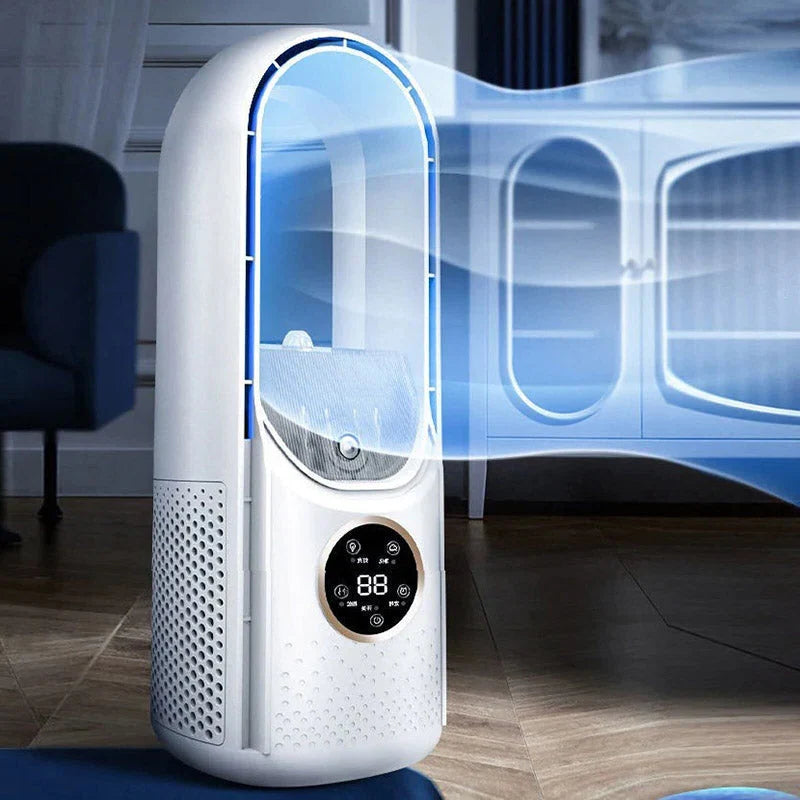 Personal Humidifier Fan Bladeless USB Powered Six Speeds