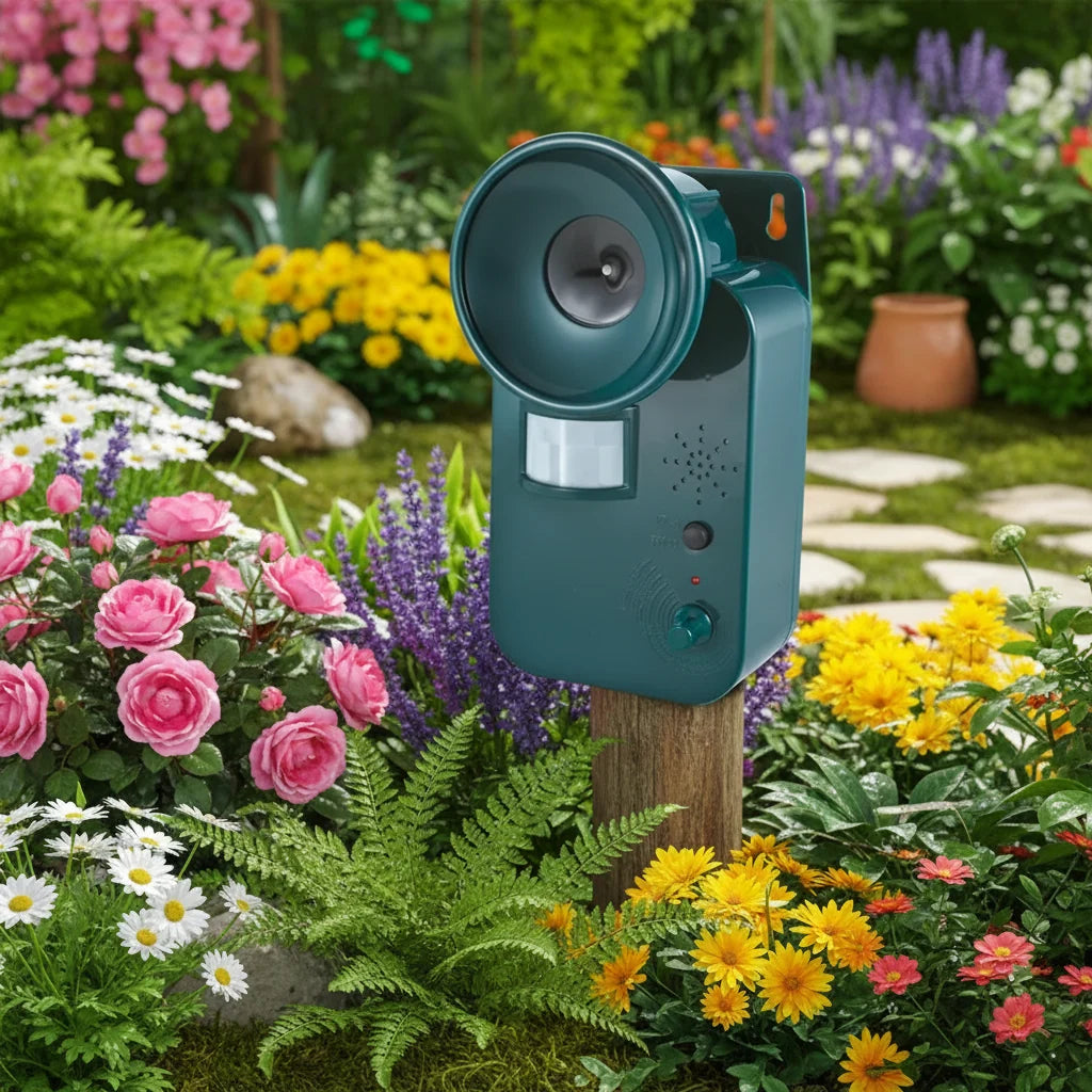 Pest Repeller Ultrasonic Motion-Activated 1,292 Sq Ft