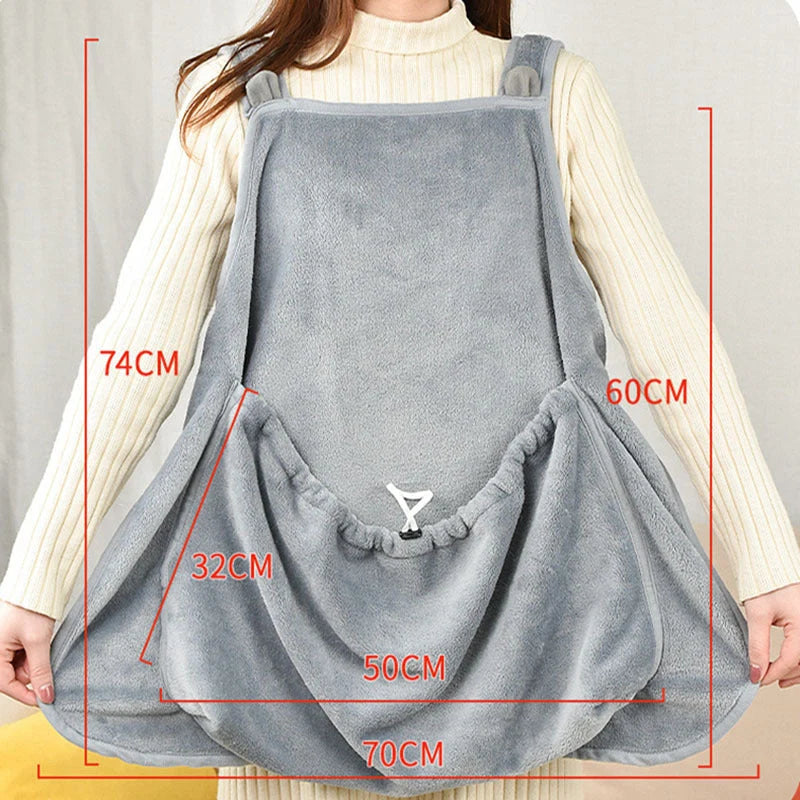 Pet Apron Arctic Velvet & Adjustable Straps