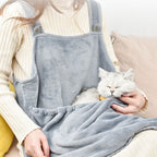 Pet Apron Arctic Velvet & Adjustable Straps