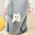 Pet Apron Arctic Velvet & Adjustable Straps