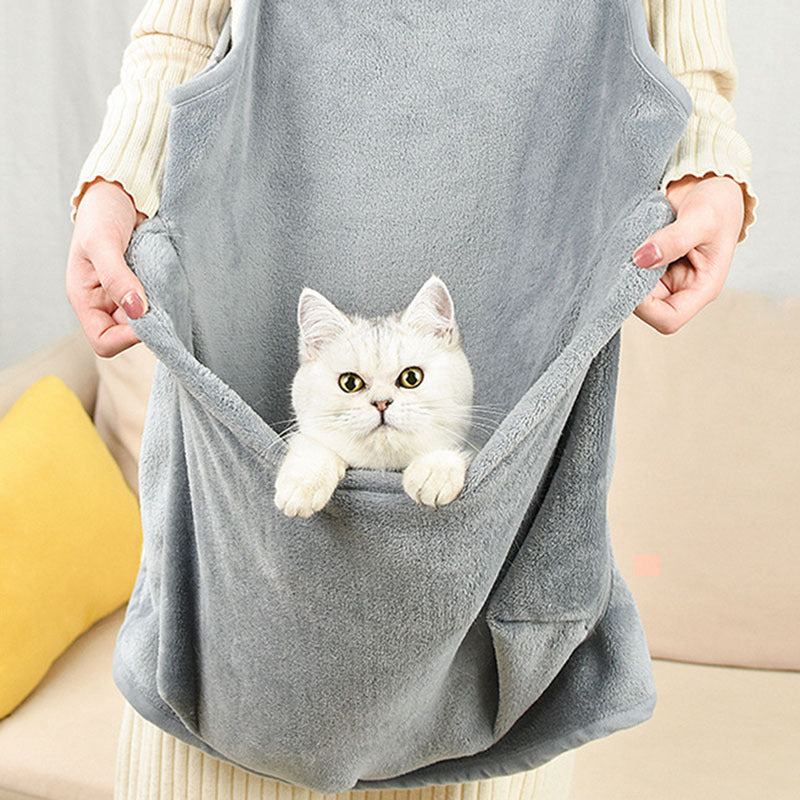 Pet Apron Arctic Velvet & Adjustable Straps