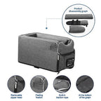 Pet Armrest Safety Seat Four-Sided Zippered Internal Lanyard