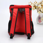 Pet Backpack Breathable Mesh Adjustable Straps & Side Pockets