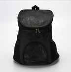 Pet Backpack Breathable Mesh Adjustable Straps & Side Pockets