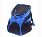 Pet Backpack Breathable Mesh Adjustable Straps & Side Pockets