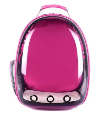 Pet Backpack Carrier 360 Degree Bubble Window Oxford Fabric